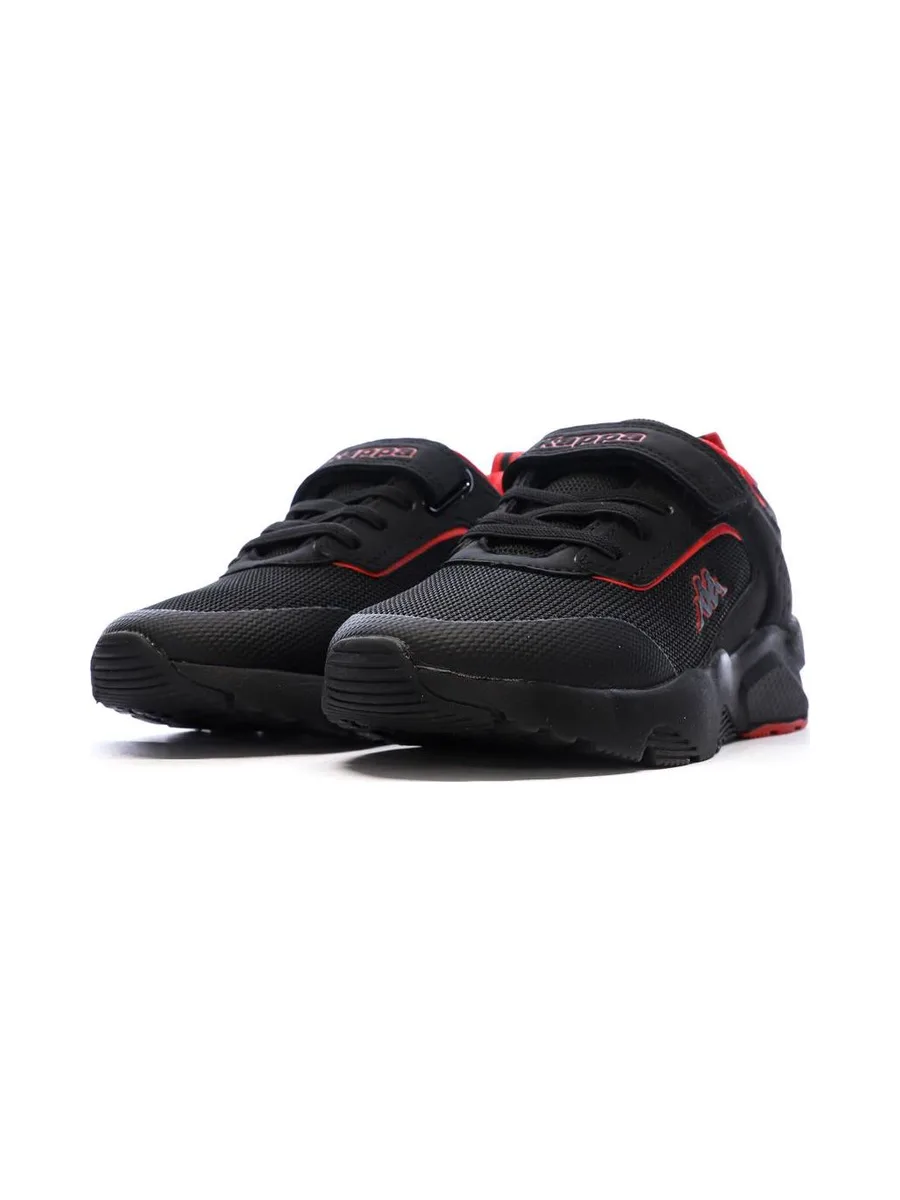 Baskets Noires/Rouge Garçon Kappa Logo Safir 2 7