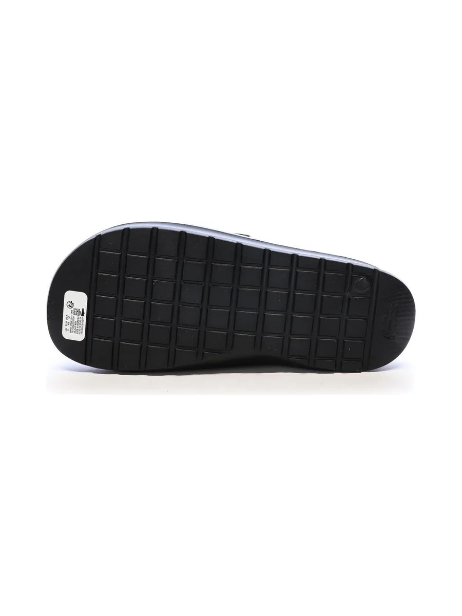 Claquettes Noir Homme Lacoste Strap CMA 2