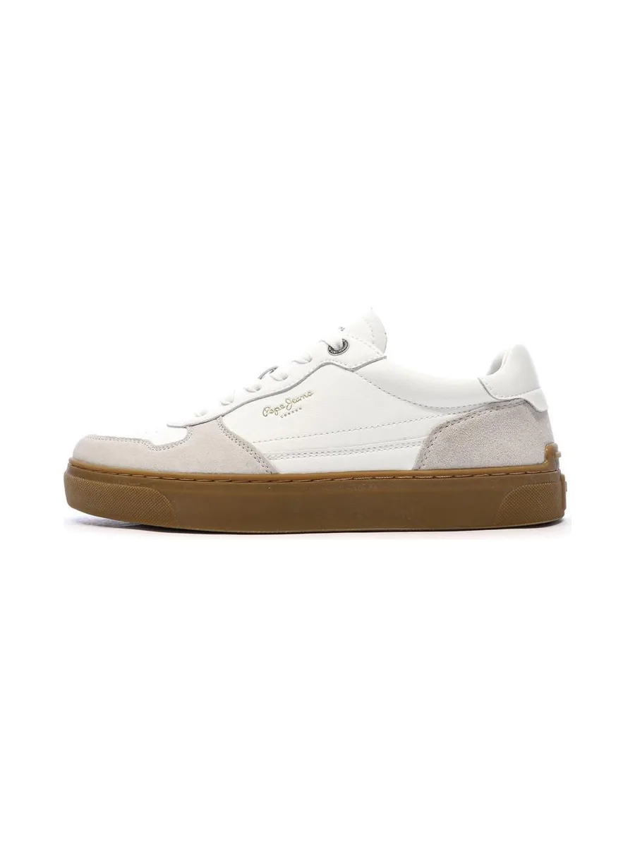 Baskets Blanches Homme Pepe jeans Camden One 1