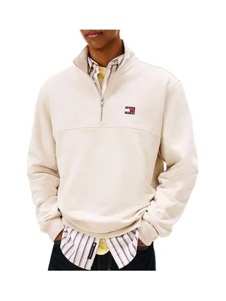 Sweat Beige Tommy Hilfiger Badge 1