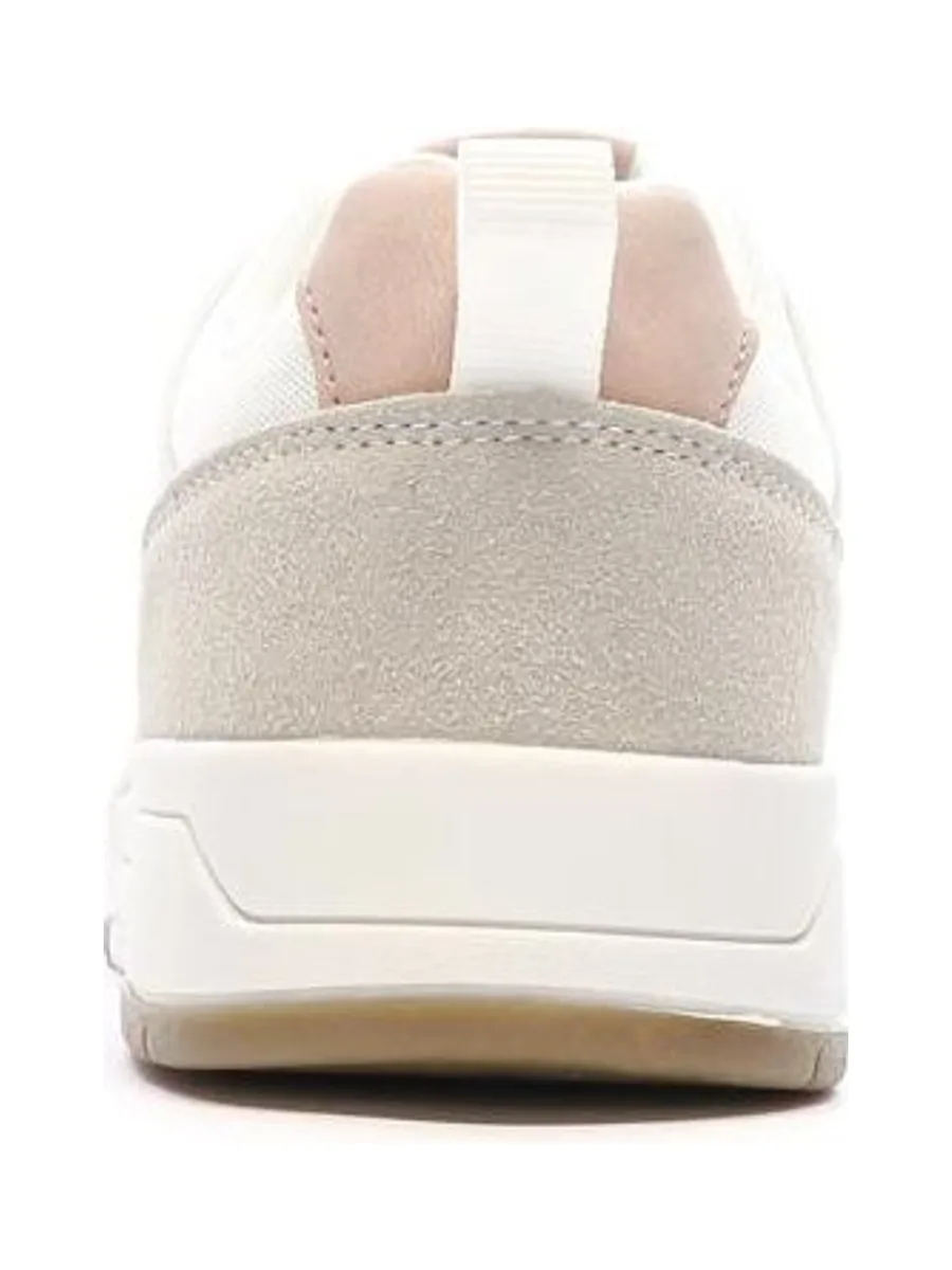 Baskets Blanches/Beiges/Roses Femme Kappa Manisw 4