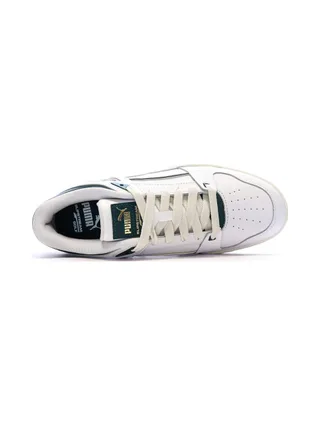 Baskets Blanc/Vert Foncé Puma Slipstream 4