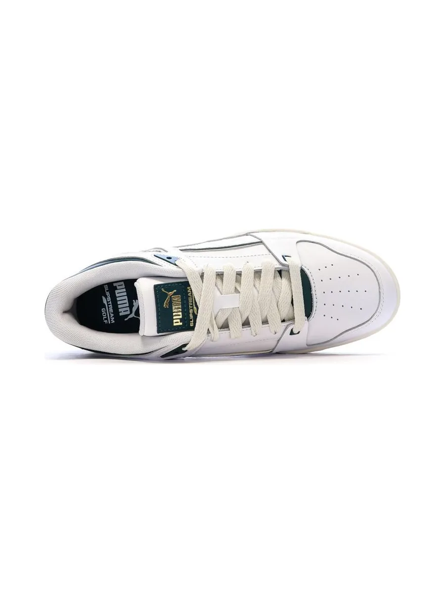 Baskets Blanc/Vert Foncé Puma Slipstream 5
