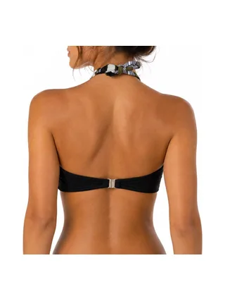 Haut de Bikini Noir Femme Garin de Sable Kloe 2