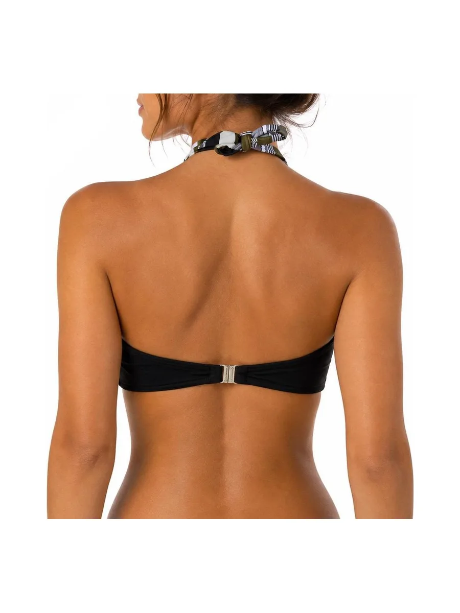 Haut de Bikini Noir Femme Garin de Sable Kloe 3