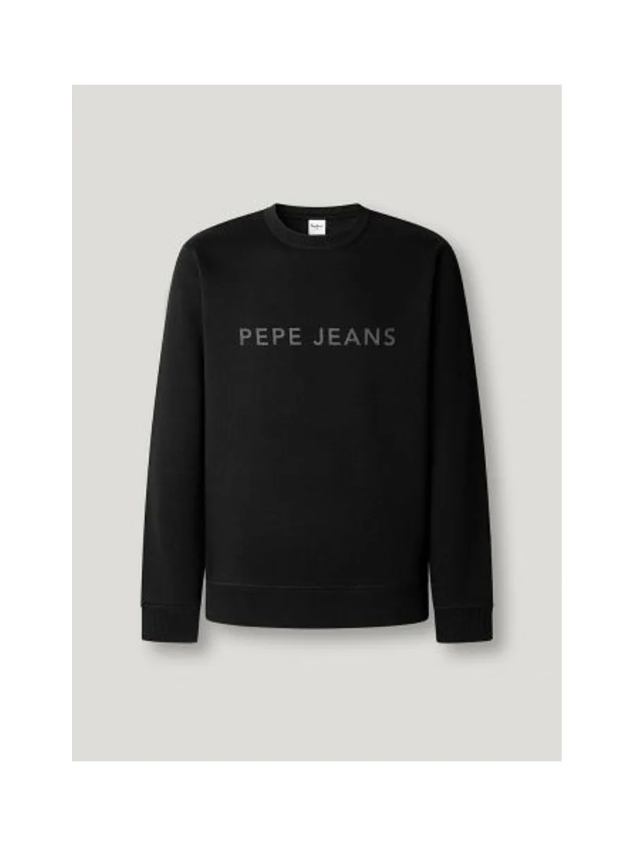 Sweat-shirt PEPE JEANS PM5800255 Jefferson Crew à grand logo 7