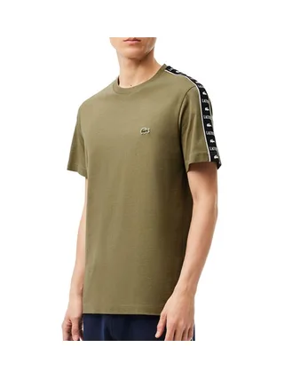 T-shirt Kaki Homme Lacoste TH7404 1