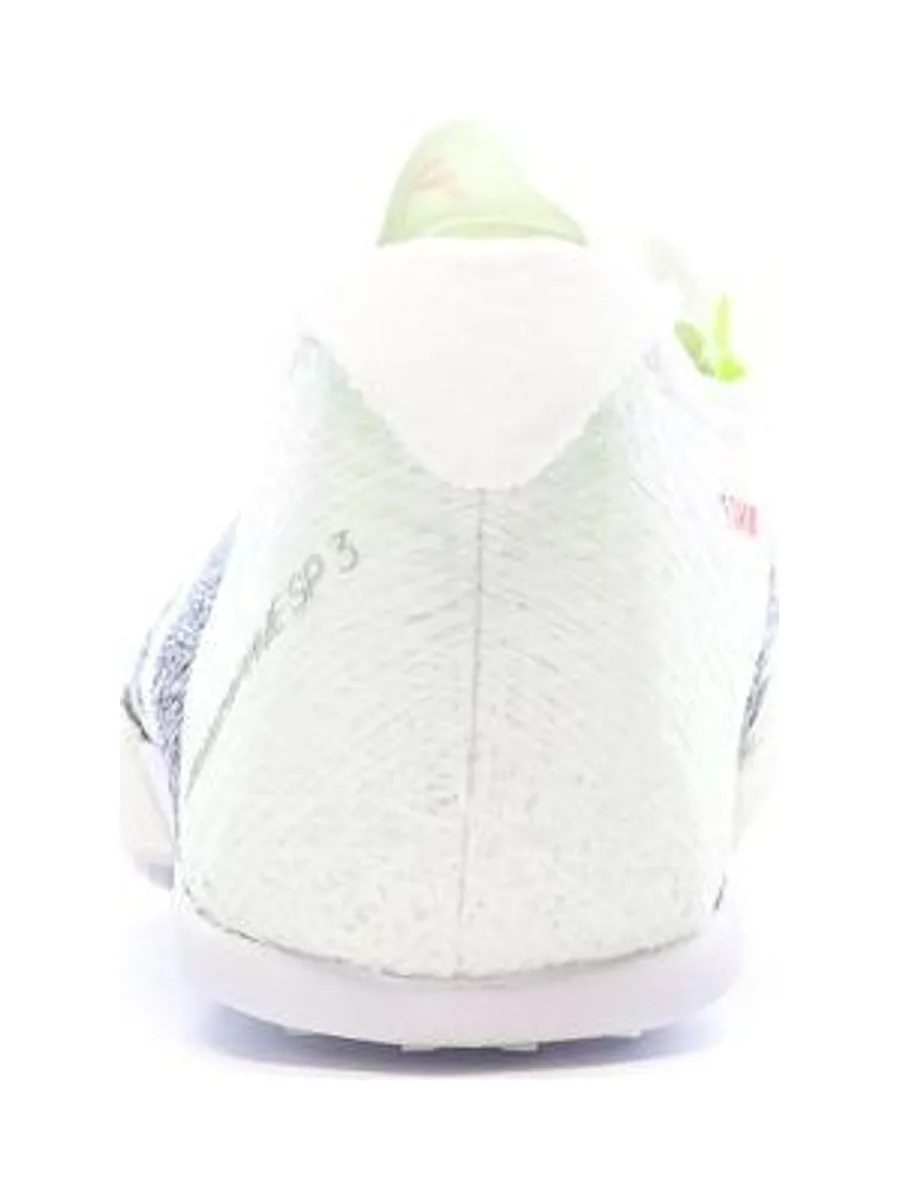Chaussures d'athlétismes Blanches/Noires homme Adidas Adizero Prime 4
