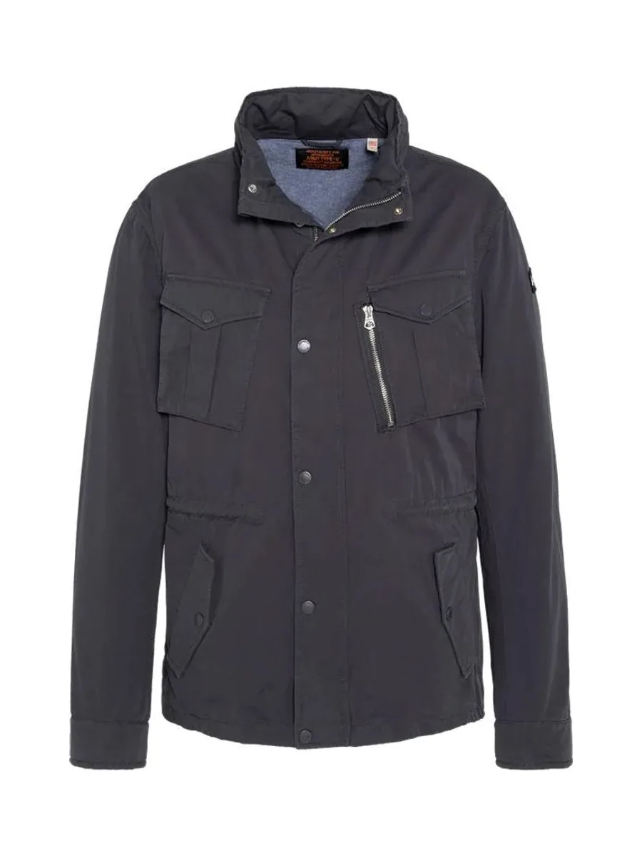 Blouson Marine Homme Schott SQUAD25 1