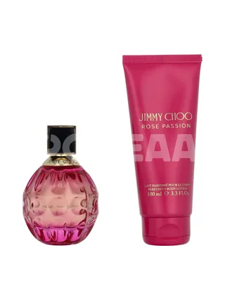 Jimmy Choo Rose Passion Giftset 160ml - Edp Spray 60ml/Perfumed Body Lotion 100ml 2