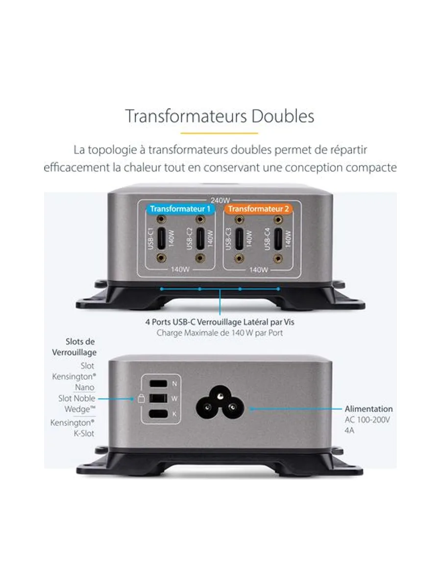 StarTech.com 424DEU-USB-C-CHARGER mobile device charger 17