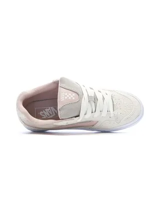 Baskets Blanches/Rose Pale/Grises Femme Vans Caldrone 4