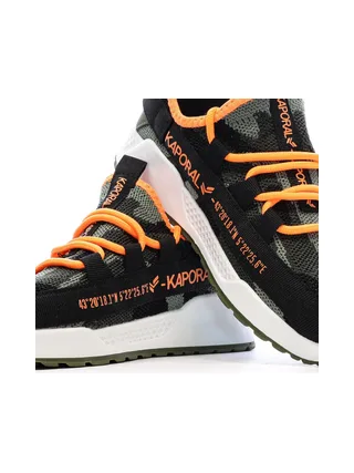 Baskets Kaki/Noir Garçon Kaporal Dofini 7