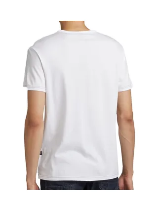T-shirt Blanc Homme G-Star Raw Bandana D23158 2