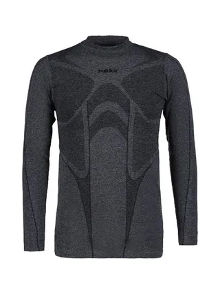 T-shirt Manches Longues Gris Foncé Homme Rukka Tira 1