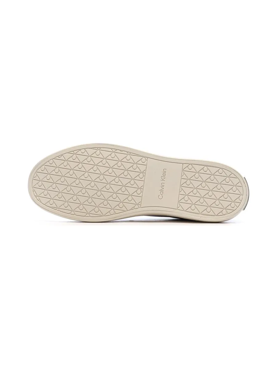 Baskets Grises Femme Calvin Klein Jeans Lace 6