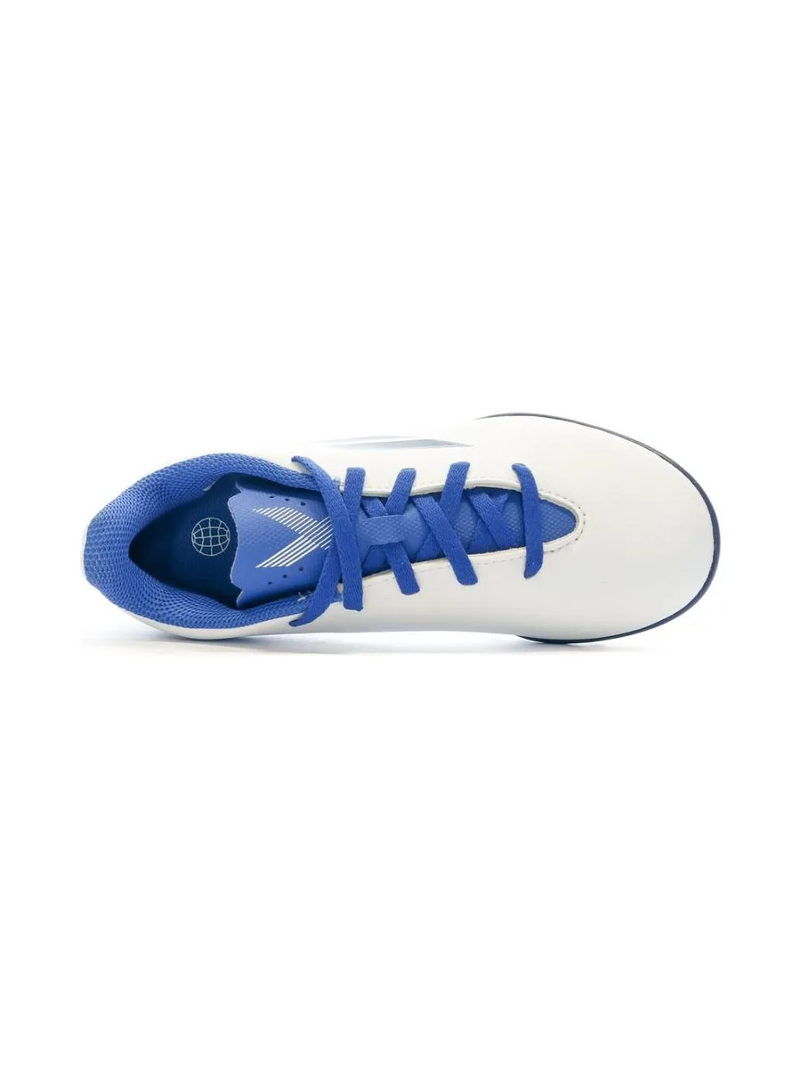 Chaussures de futsal Blanc/Bleu Enfant Adidas X Speedflow.4 5