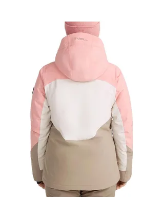 Veste de ski Rose/Taupe/Blanc Femme O'Neill Carbonite 3