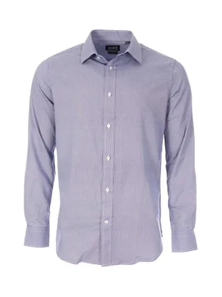 Chemise Marine/Blanc Homme Scotch & Soda SHOP02B41 1