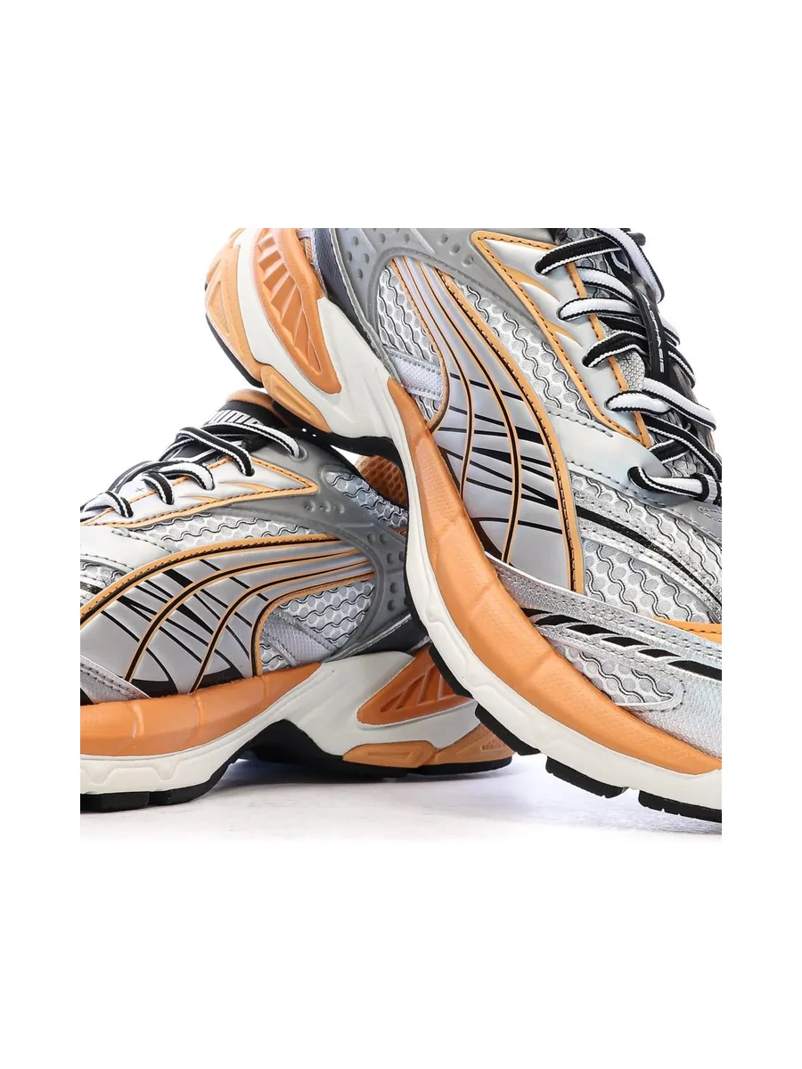 Baskets Grise/Orange Homme Puma Velophasis Phased 8