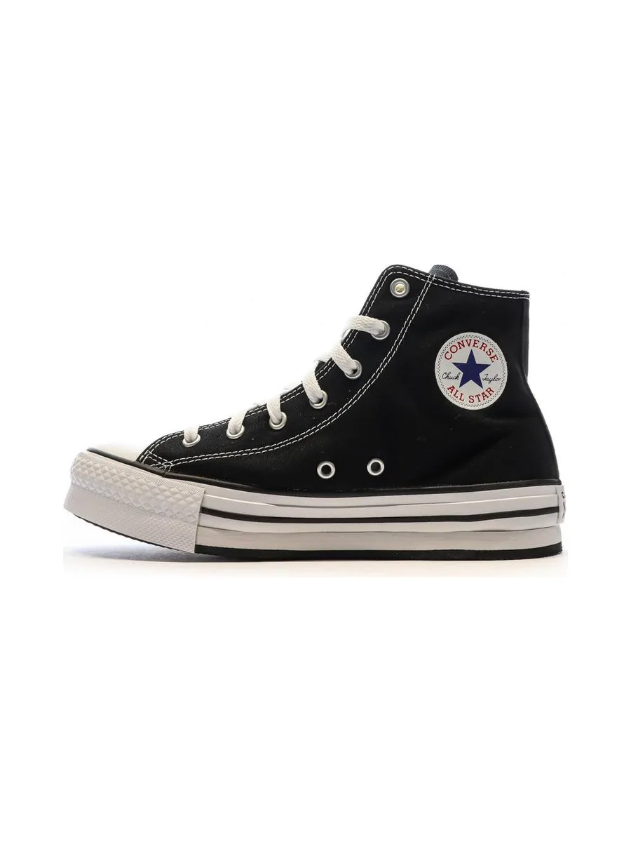 All Star Baskets Montantes Noires Femme Converse 2