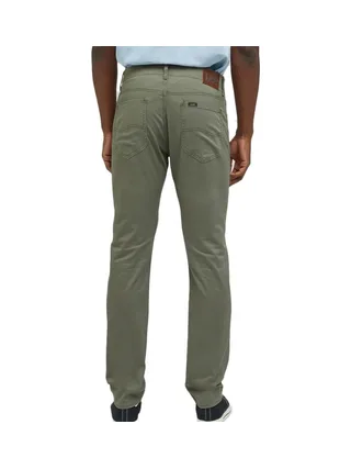Jean Slim Kaki Homme Lee Muted 2