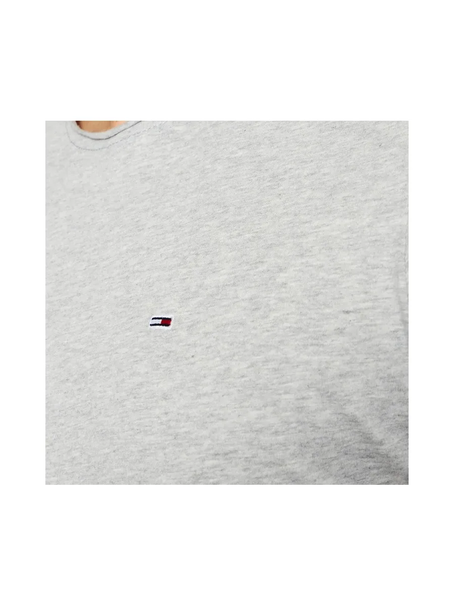 T-shirt Gris Homme Tommy Jeans Slim Jaspe 4