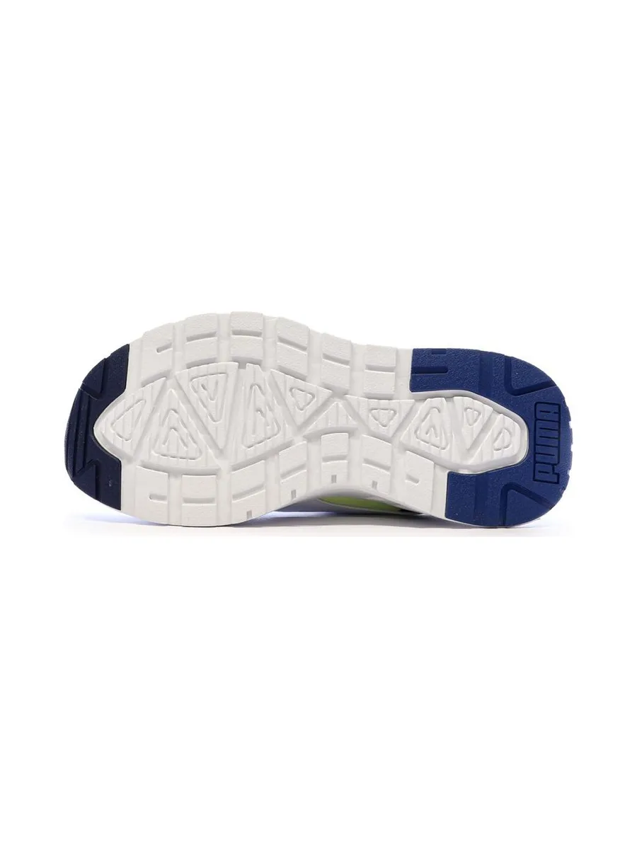 Baskets Blanches/Marines Garçon Puma Trinity 2 6