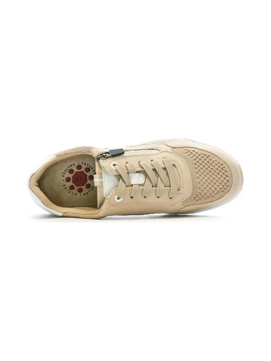 Baskets Beige Femme RELIFE Looplace 5
