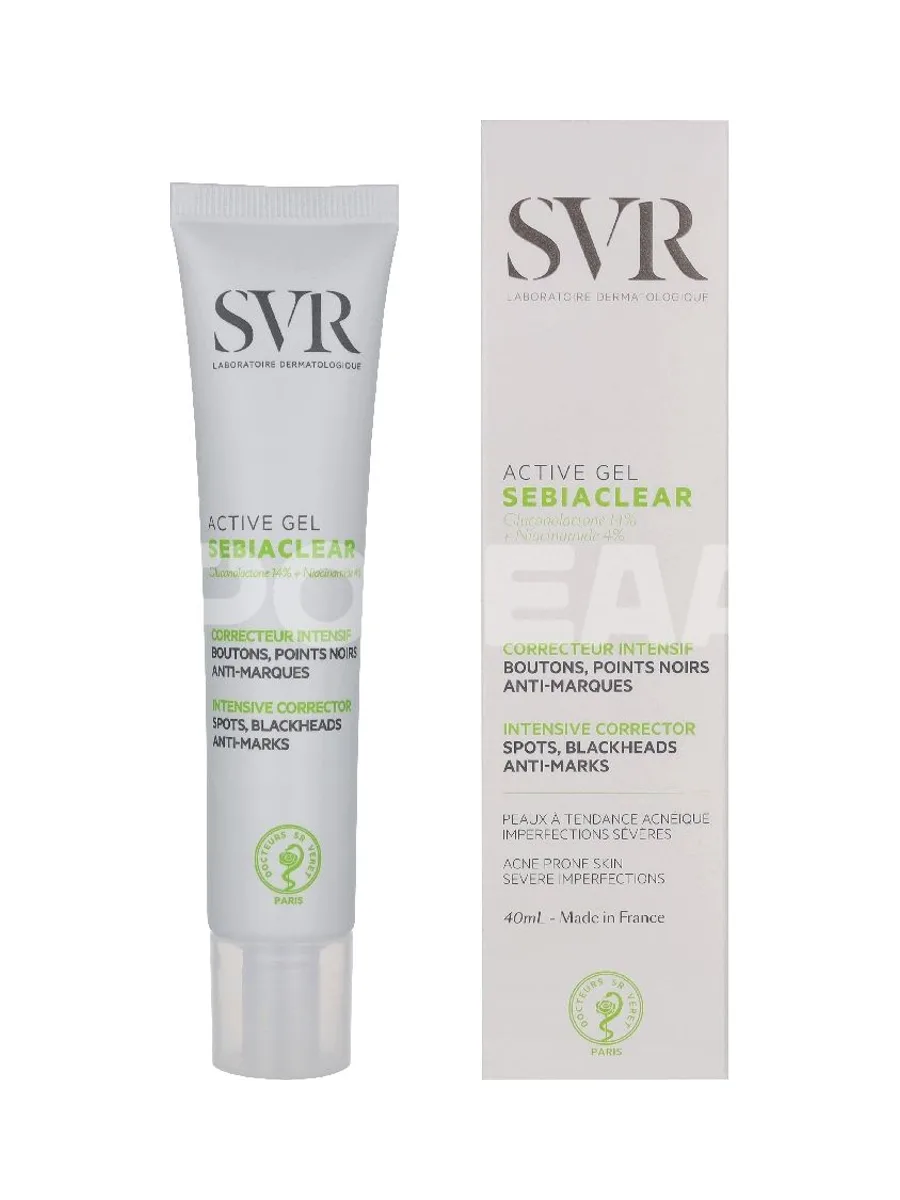 SVR Sebiaclear Active Gel 40ml 1
