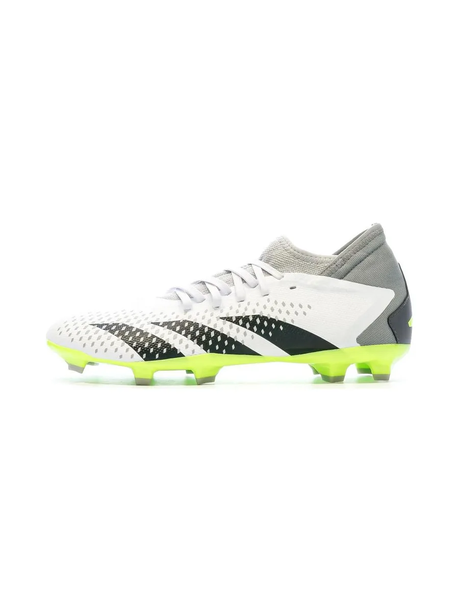 Chaussures de foot Blanc/Vert Homme Predator Accuracy.3 FG 2