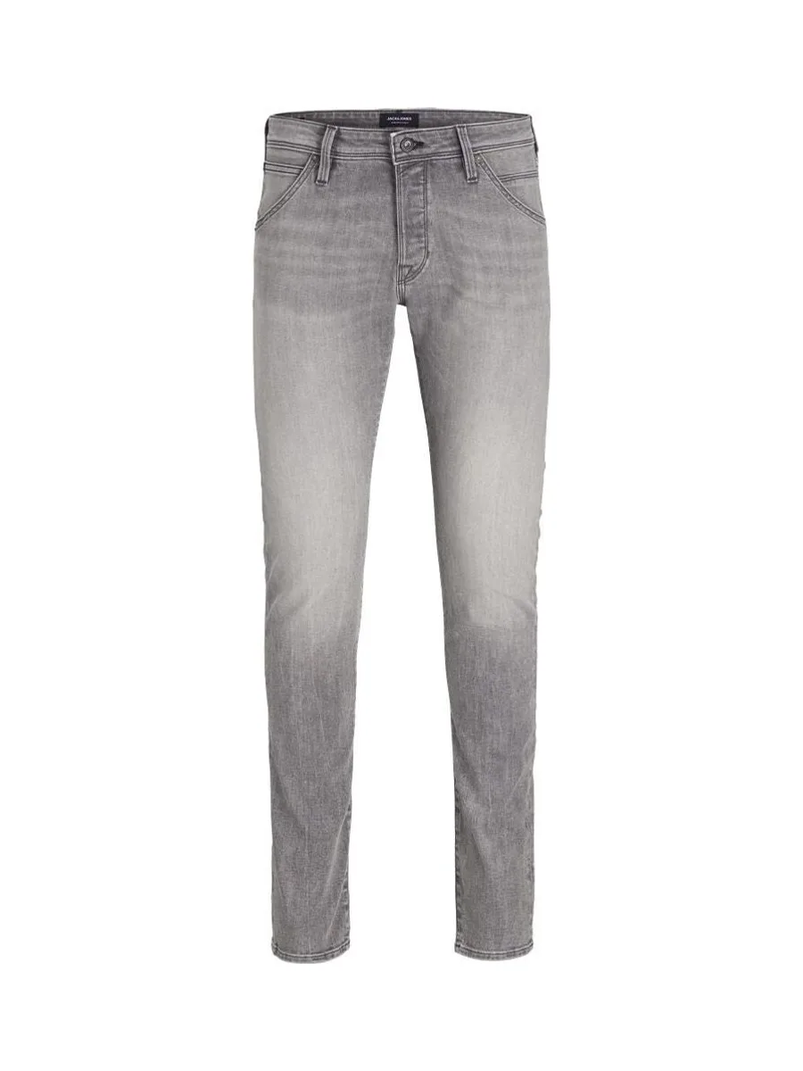 Jean Slim Gris Homme Jack & Jones Glenn 492 3