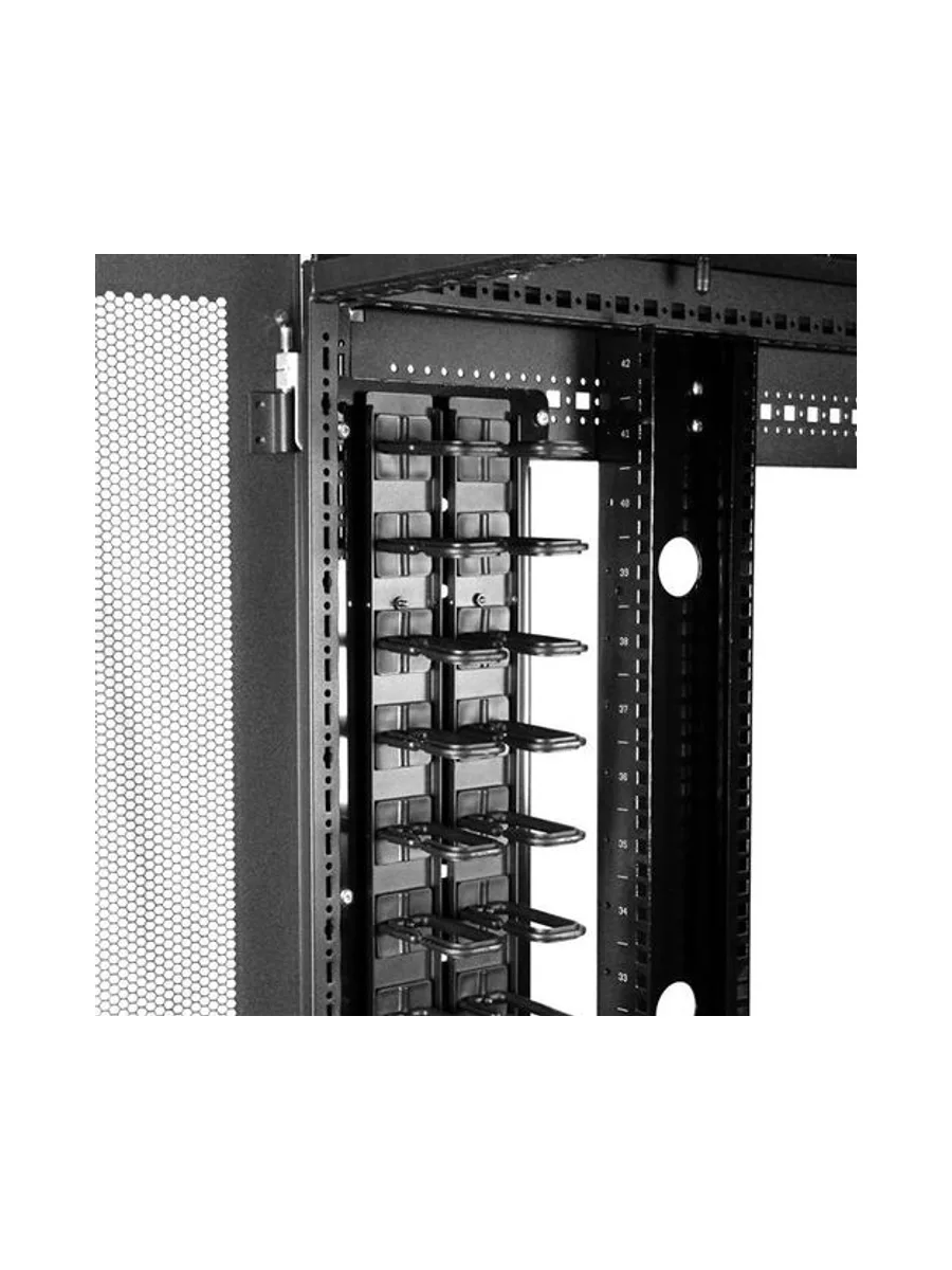Cable Organizer 6ft Vertical D-Ring 6