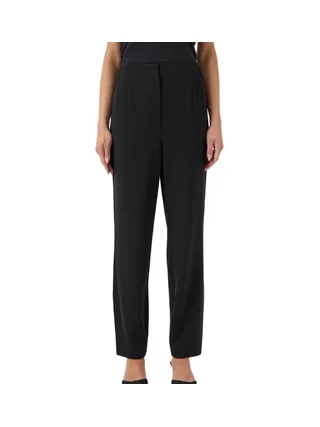 Pantalon fluide Noir Femme YAS Si 1