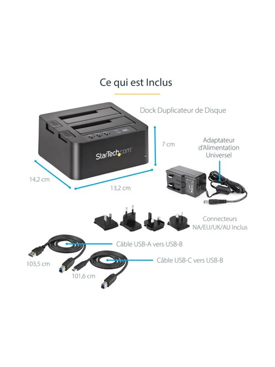 StarTech.com SDOCK2U313R media duplicator 12