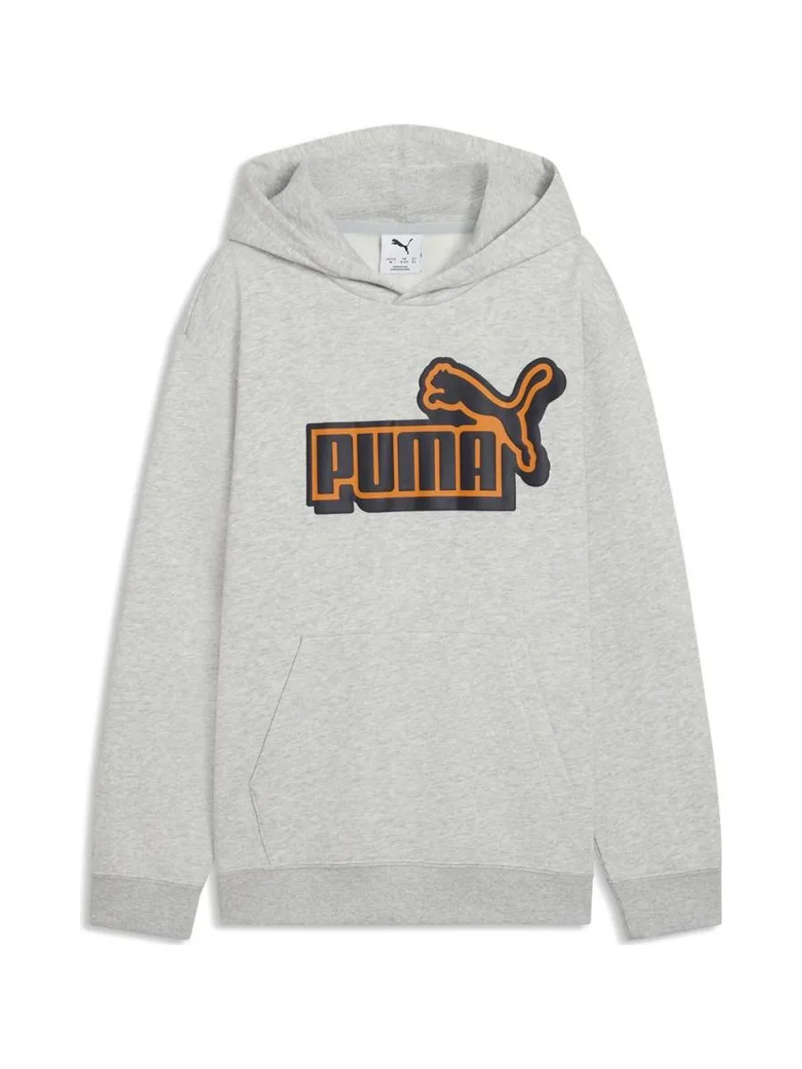Sweat Gris chiné Garçon Puma Ess Relaxed 2