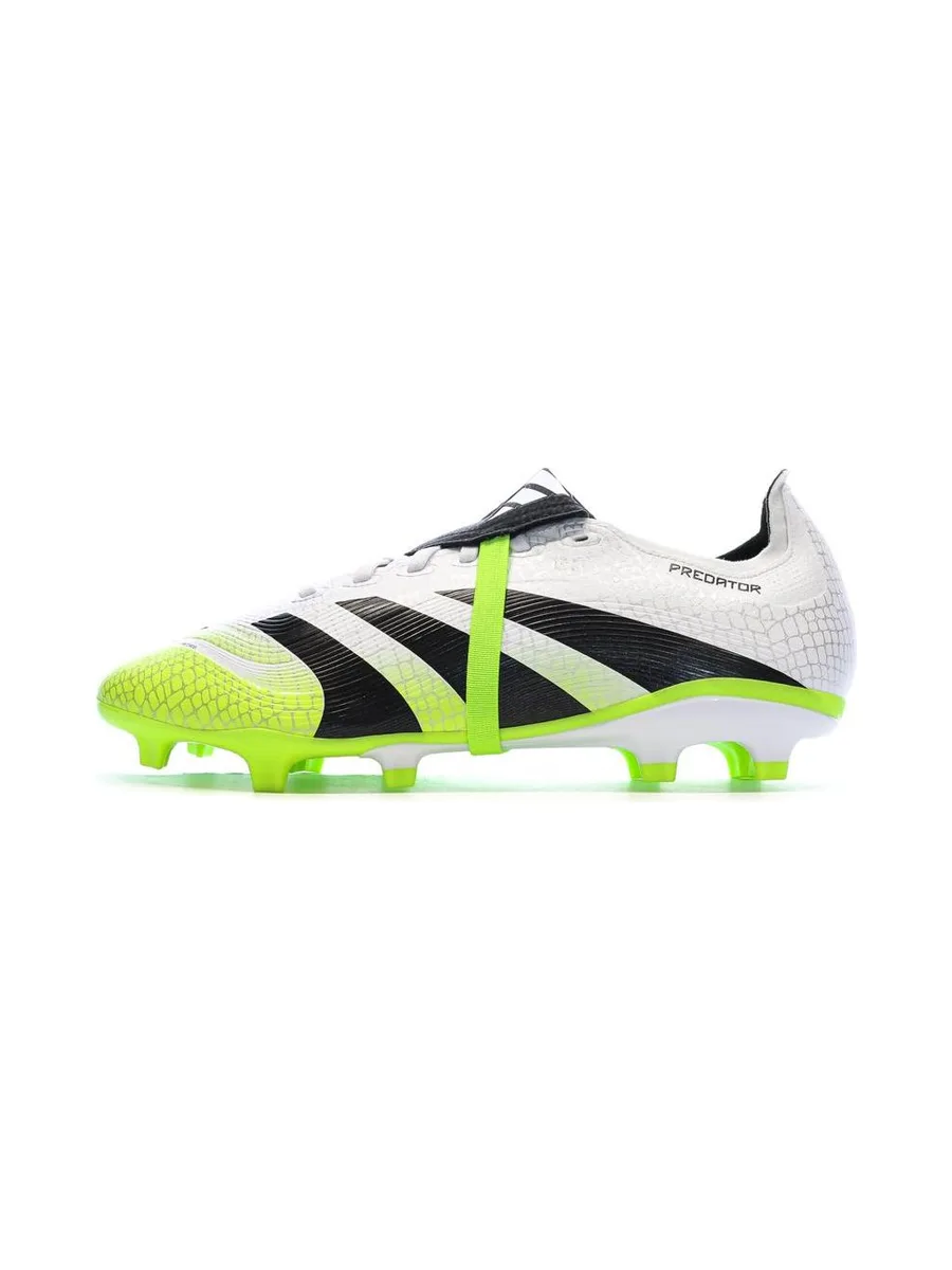 Chaussures de Foot Blanc/Jaune Adidas Predator League FT FG/MG 2
