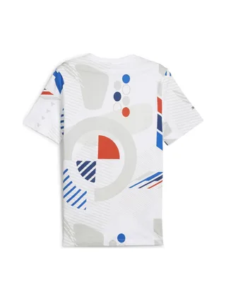 T-shirt Blanc/Bleu/Rouge Homme Puma 624153 1