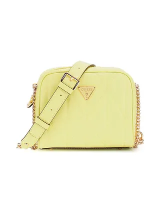 Sac à Bandoulière Jaune Femme Guess Aldina 1