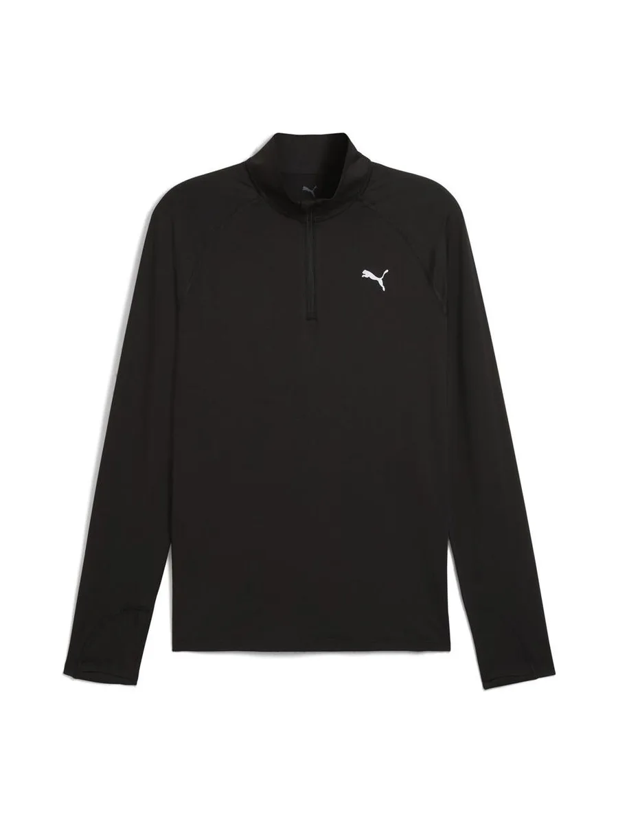 T-Shirt Manches Longues Noir Homme Puma Velocity 2