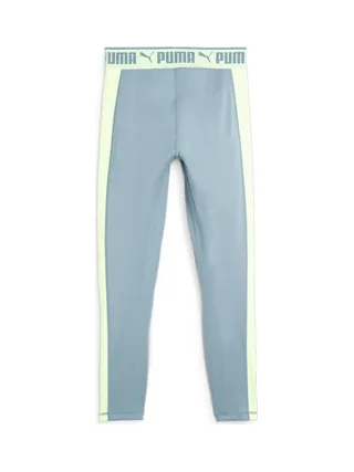 Legging Vert/Bleu Femme Puma Waist 2