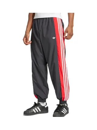 Jogging Gris/Rouge Homme Adidas Warm 1