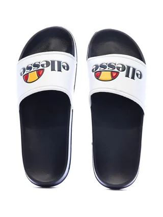 Claquettes Blanc/Marine Homme Ellesse Eric 3