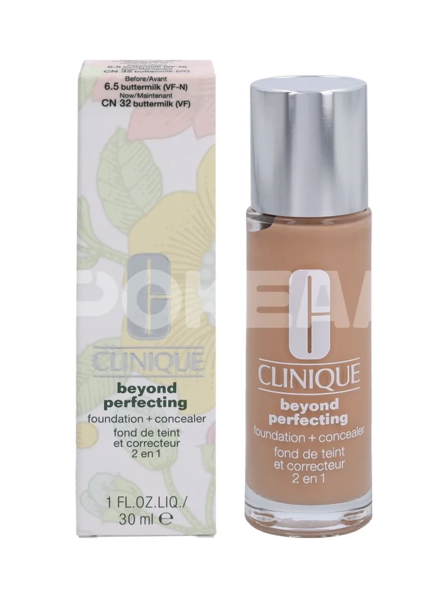Clinique Beyond Perfecting Foundation + Concealer 30ml - CN32 Buttermilk 1
