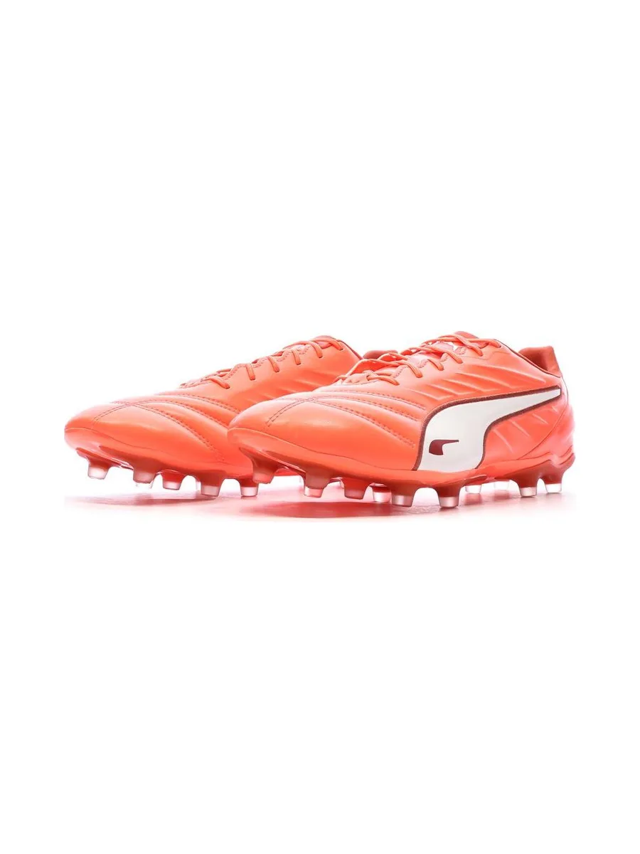 Chaussures de Foot Orange Fluo Homme Puma King Pro FG/AG 7