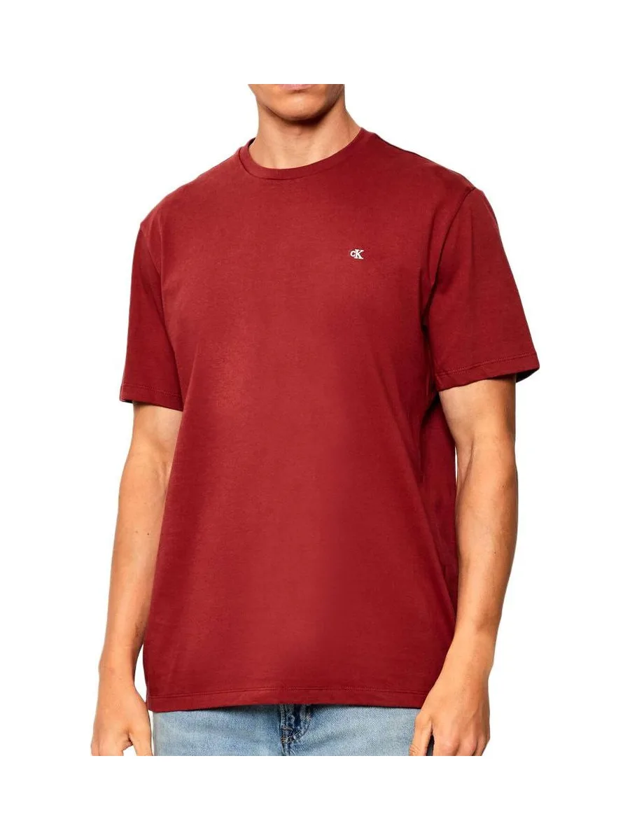 T-Shirt Rouge Homme Calvin Klein Jeans Classic 2
