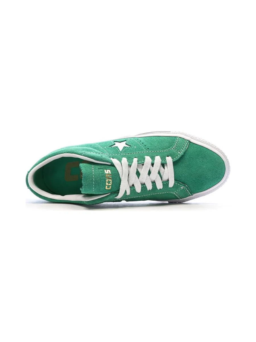 Baskets Vertes Homme Converse One Star Pro 5