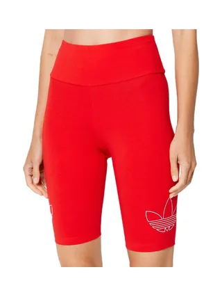 Short Rouge Femme Adidas Bike 1