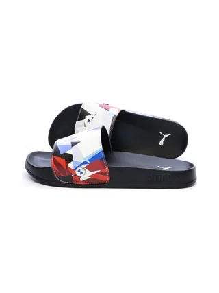 Claquettes Blanches/Noires Homme Puma 308368 1