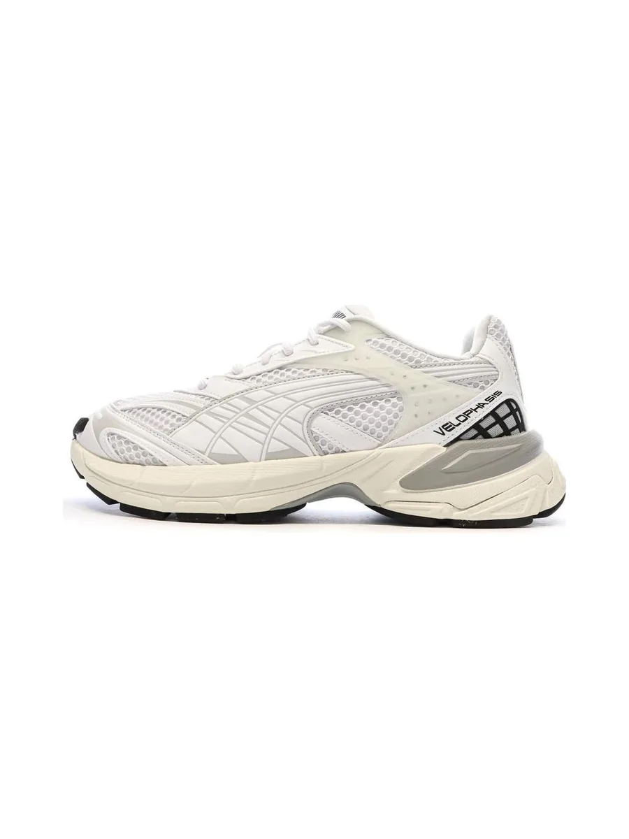 Baskets Blanches/Grises Homme Puma Velophasis 2